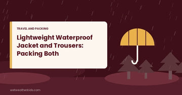 Lightweight Waterproof Jacket and Trousers: Carrying Both